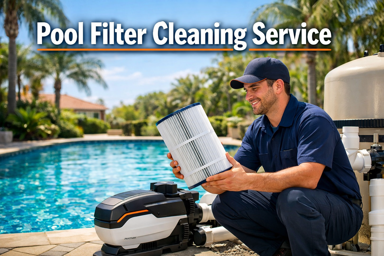 Pool Filter Cleaning Service